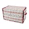 Laura Ashley Nutcracker Print 112ct. Stackable Christmas Ornament Storage Box